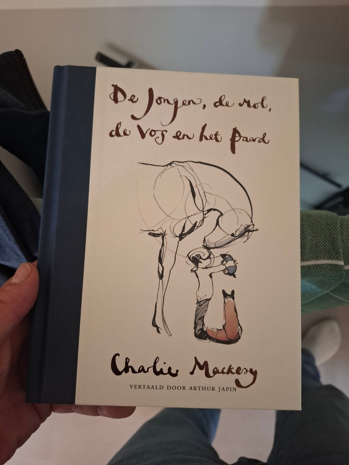 De Jongen, de Mol, de Vos en het Paard - Charlie Mackesy, Boeken, Literatuur, Ophalen of Verzenden, Zo goed als nieuw, Charlie Mackesy