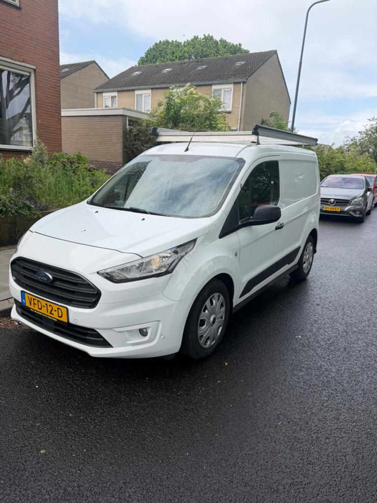 Ford Transit Connect L1 1.6 Tdci 75 pk 2020 Wit, Voorwielaandrijving, Stof, 74 pk, Euro 6