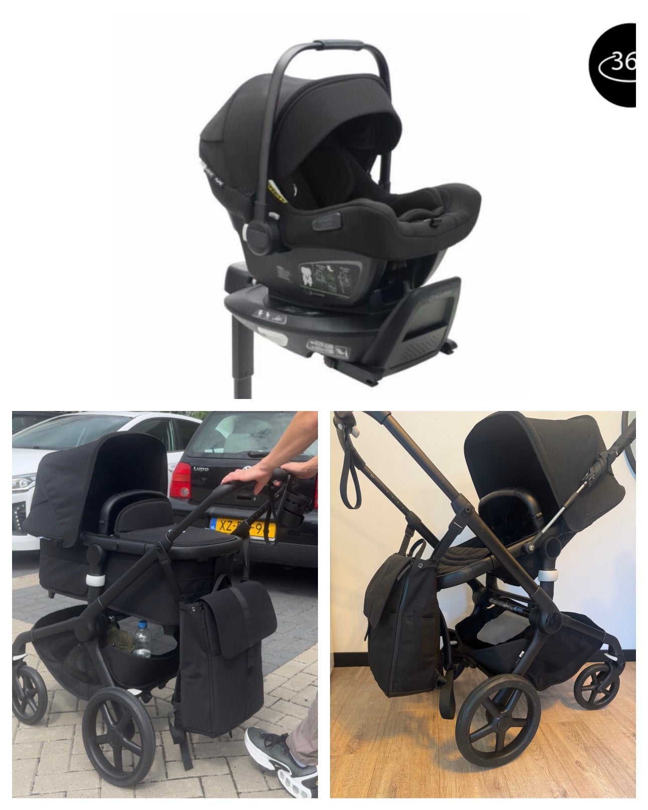 Bugaboo Fox 5 Complete Set – Inclusief Maxi-Cosi & Isofix, Kinderen en Baby's, Kinderwagens en Combinaties, Ophalen, Zo goed als nieuw