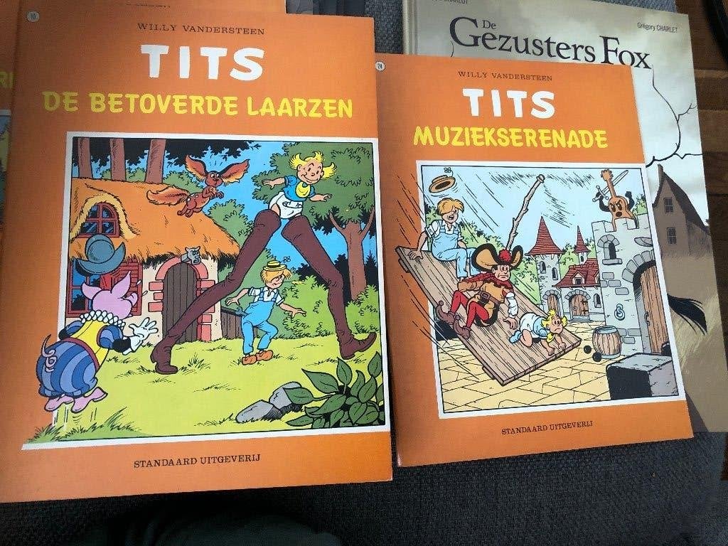 de betoverde laarzen muziekserenade Tits k3, Eén stripboek, Ophalen of Verzenden, Zo goed als nieuw