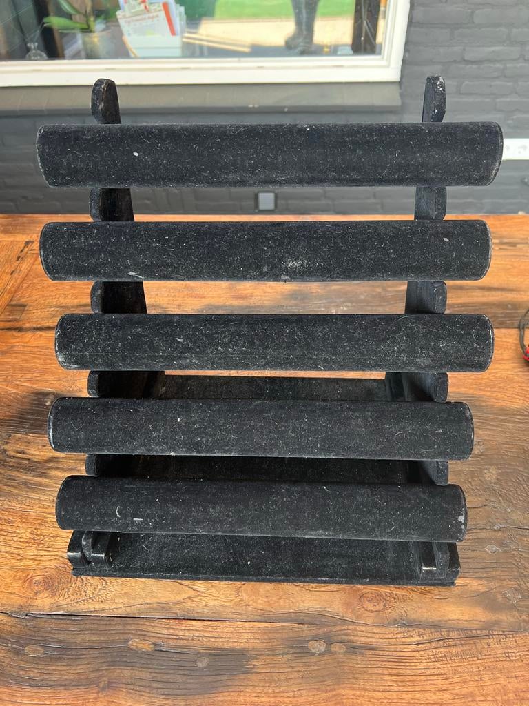 Zwart fluwelen armbanden display, Ophalen of Verzenden, Gebruikt, Overige typen