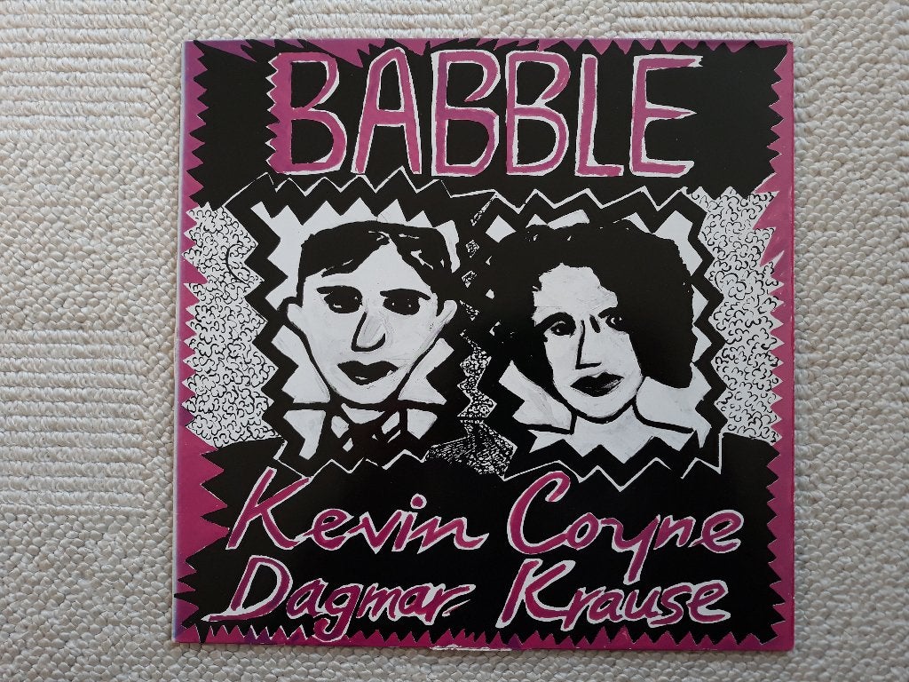 LP ELPEE Kevin Coyne / Dagmar Krause - Babble (1979), Singer-songwriter, Gebruikt, Ophalen of Verzenden, 12 inch