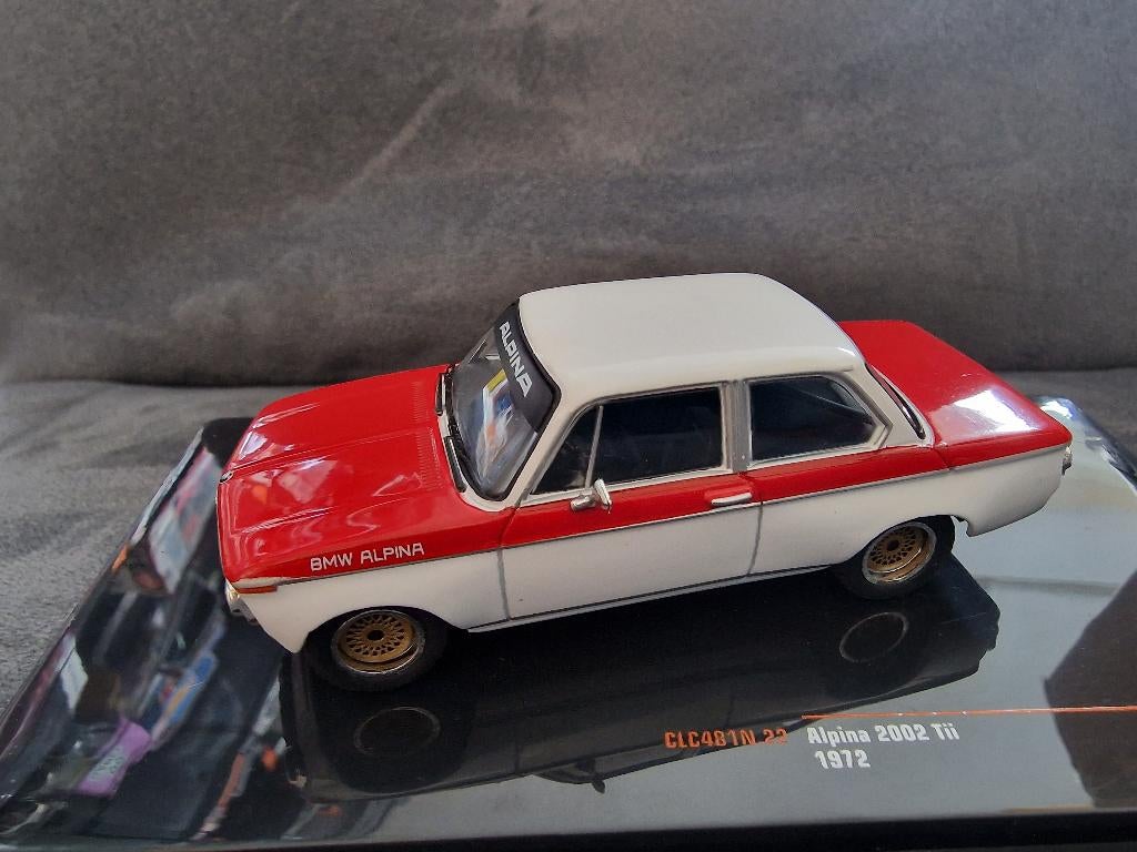 BMW Alpina 2002 TII IXO Models 1:43, Hobby en Vrije tijd, Modelauto's | 1:43, Overige merken, Christian@diecastcompany.nl, Auto