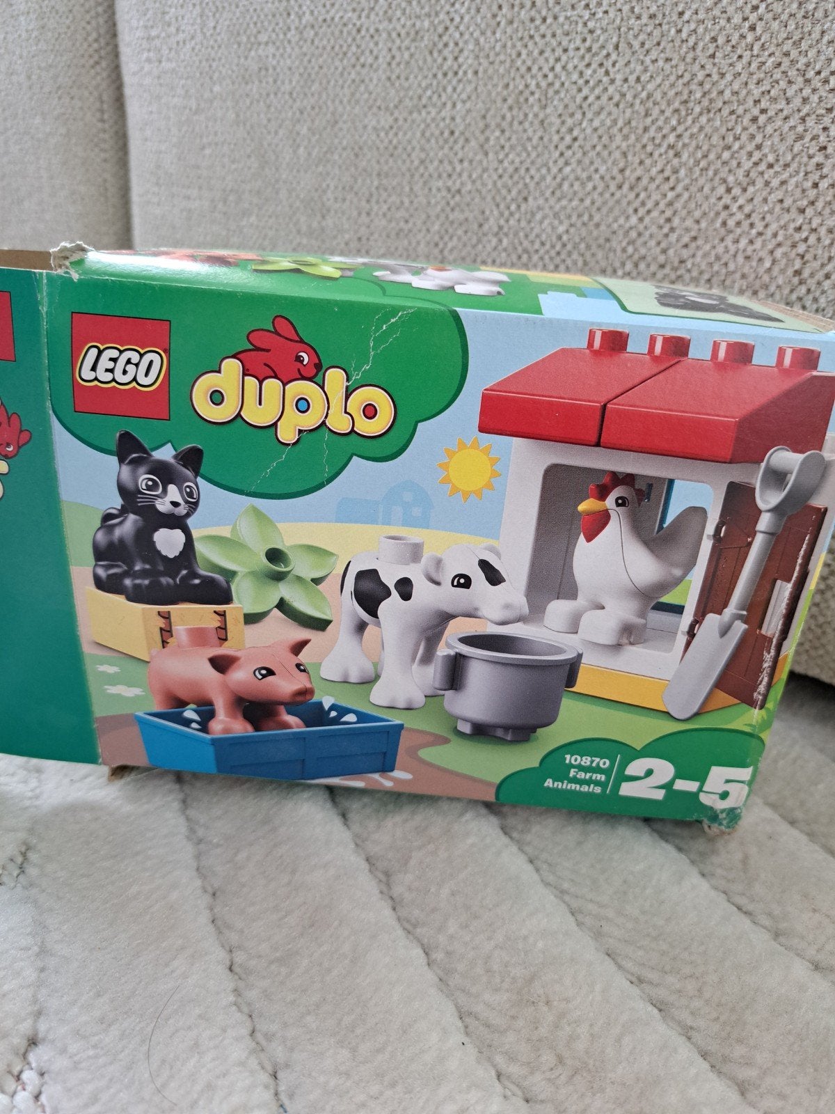 Lego Duplo Boerderijdieren Set 10870, Gebruikt, Overige thema's, Ophalen of Verzenden, Duplo