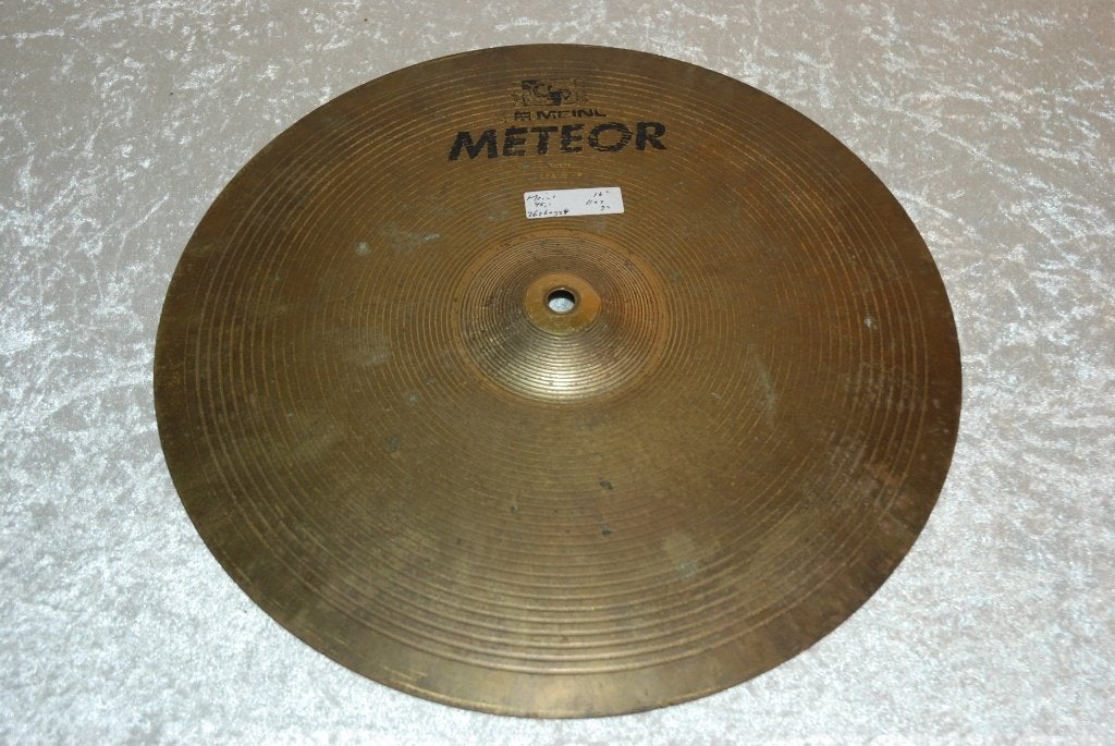 Meinl Meteor crash bekken 1102gr 16 inch  <26260924>, Gebruikt, ., Drums of Percussie, Ophalen of Verzenden