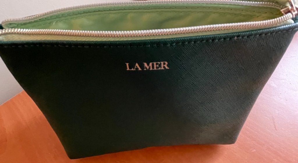 Lamer, mooie groen kleur toilettas, Verzenden, Zo goed als nieuw, Groen, Dame