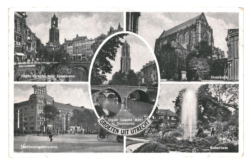 950803 Utrecht 1940 Gelopen met postzegel