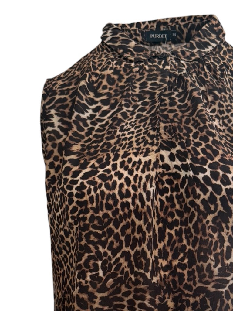 Purdey top M, Maat 38/40 (M), Bruin, Ophalen of Verzenden, Zo goed als nieuw