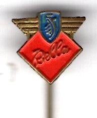BELLA Zundapp koper motorfietsen speldje ( G_142a ), Verzenden, Zo goed als nieuw, Transport, Speldje of Pin