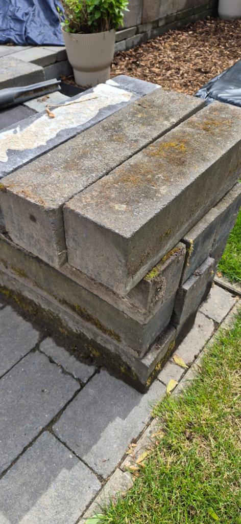 Stapelblokken, Tuin en Terras, Tegels en Klinkers, Ophalen, Beton, Minder dan 5 m², Overige typen