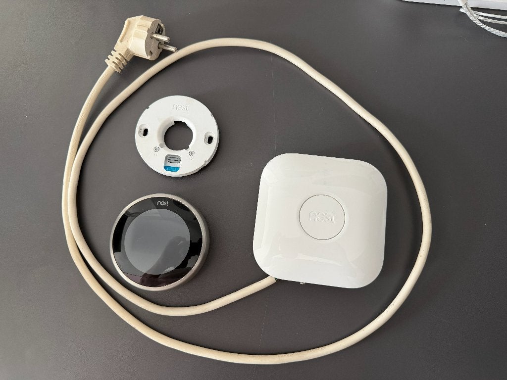 Google Nest Learning Thermostat 3e generatie + Heat Link, Ophalen, Slimme thermostaat, Gebruikt