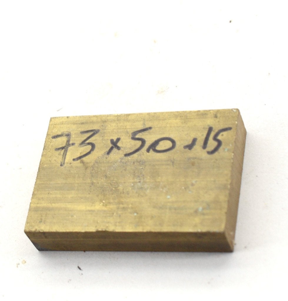Brons freeswerk. Blokjes. Staf. 2.25 kg, Ophalen of Verzenden, Zo goed als nieuw, Koper of Messing