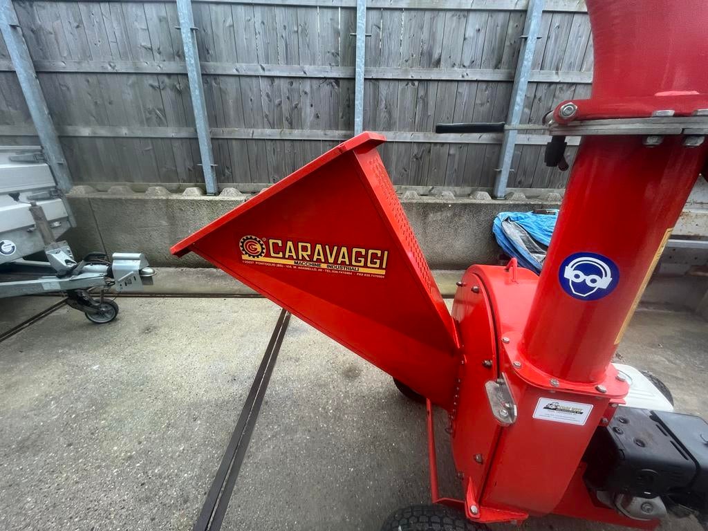 Versnipperaar/hakselaar Caravaggi bio 190, Ophalen, Gebruikt, Benzine