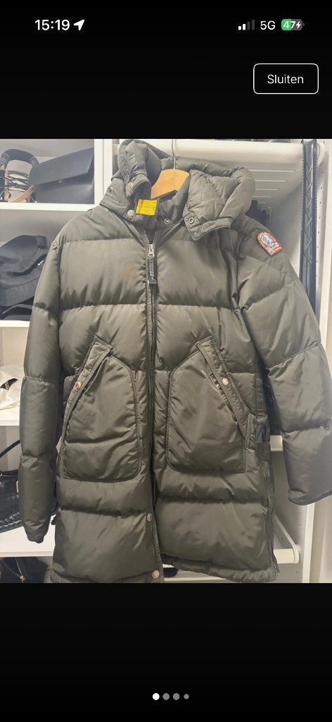 Winterjas para jumper XXS/XS, Kleding | Dames, Jassen | Winter, Ophalen, Parajumpers, Zo goed als nieuw, Maat 34 (XS) of kleiner