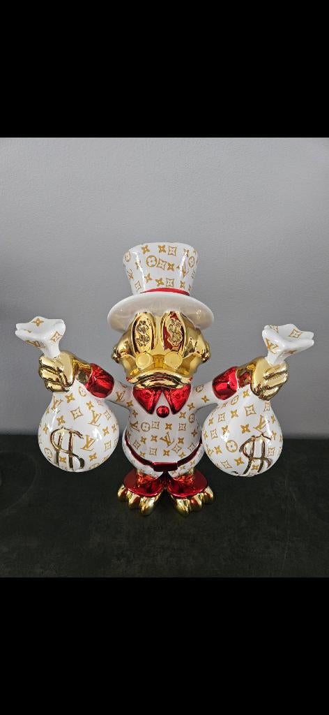 Dagobert Duck Beeld LV, Ophalen of Verzenden, Nieuw, Dier