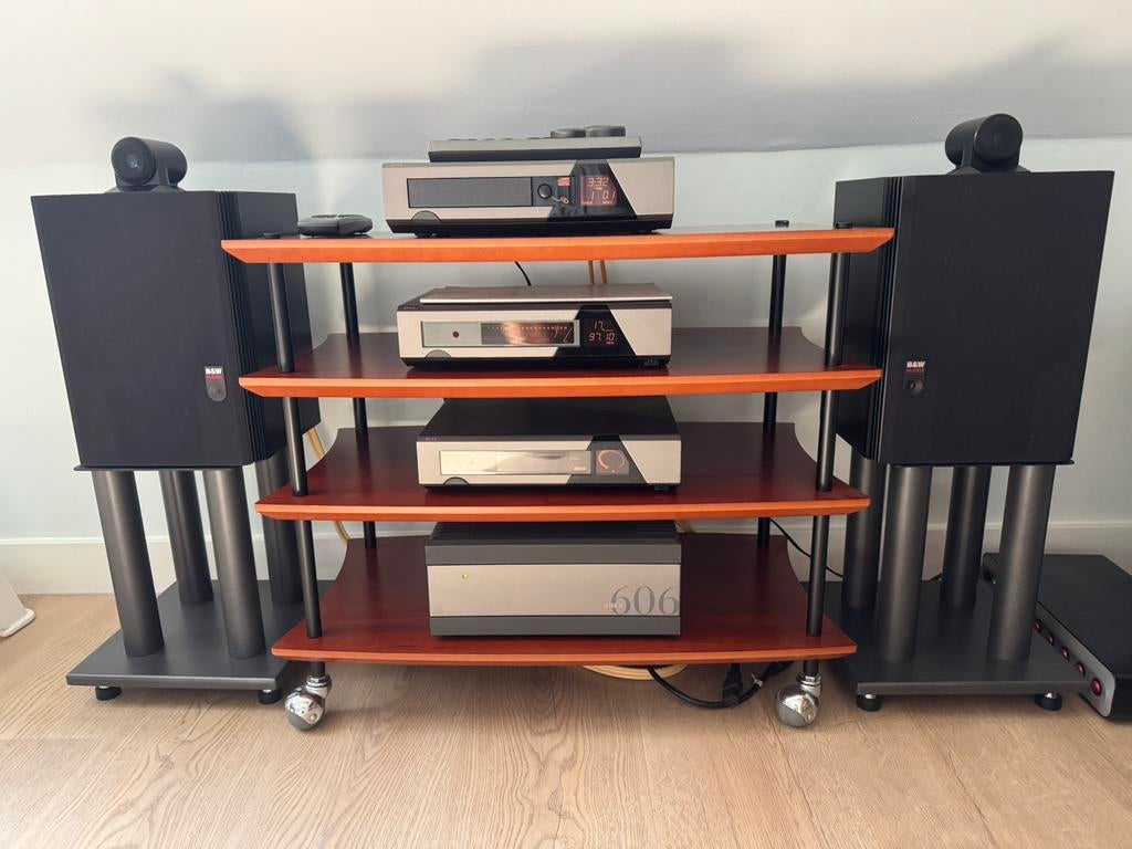 QUAD 66 series met B&W Matrix 805V speakers, Ophalen, Gebruikt, Speakers, Overige merken