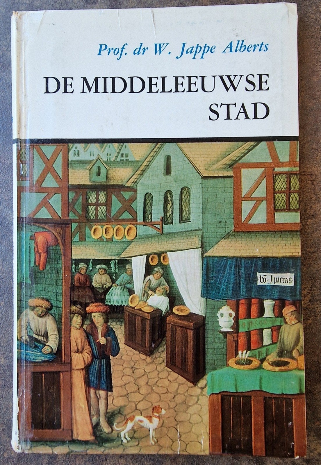 Geschiedenis boekje "De Middeleeuwse Stad" uit 1968, Ophalen of Verzenden