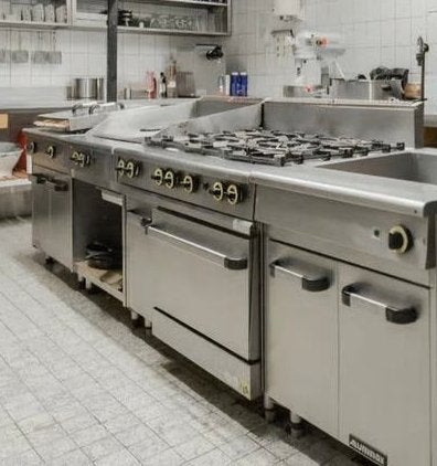 horeca keuken (aluminox), Ophalen, Gebruikt
