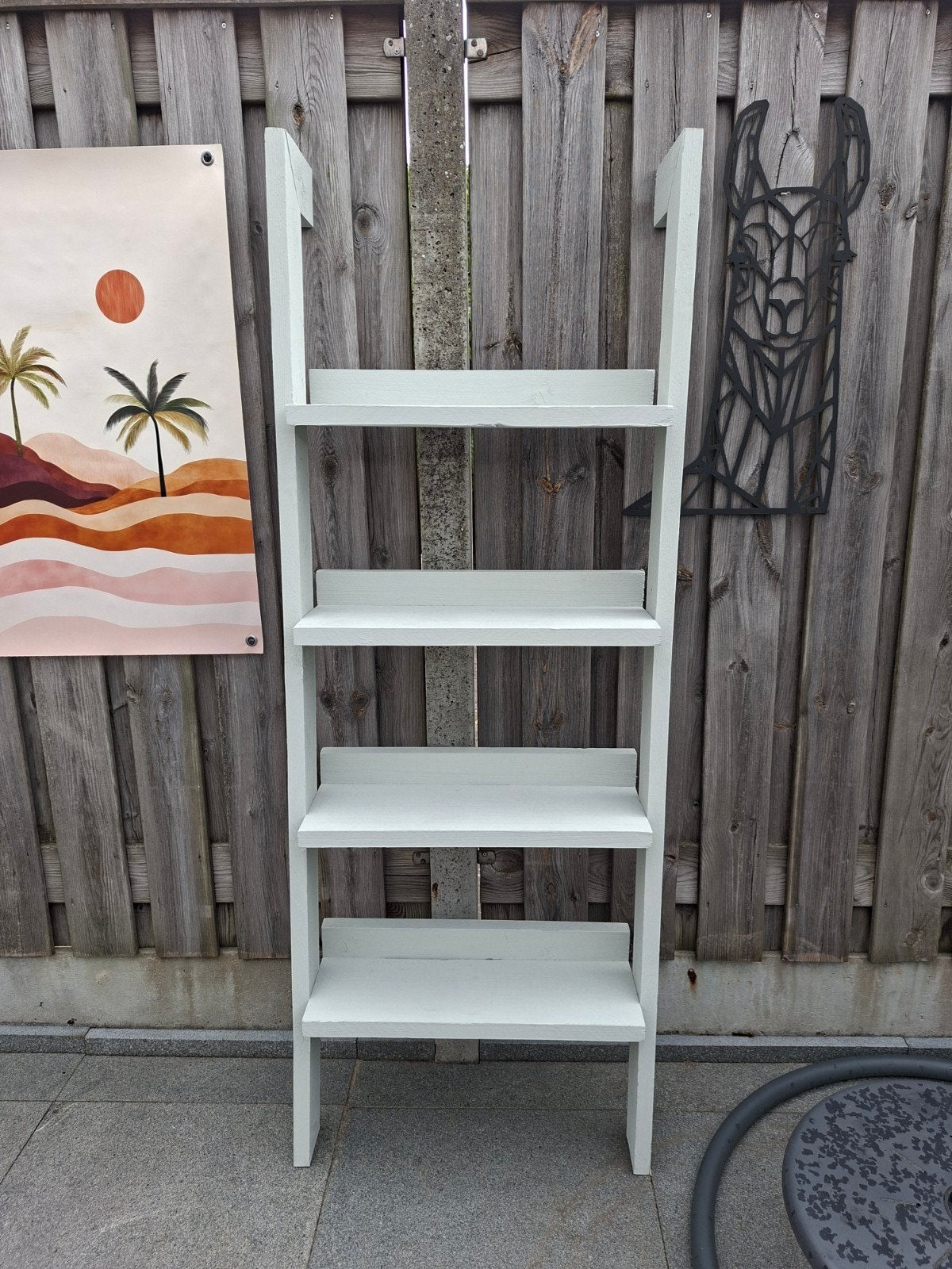 Mooie houten ladder ter decoratie, Ophalen, 50 tot 100 cm, Zo goed als nieuw, Minder dan 100 cm