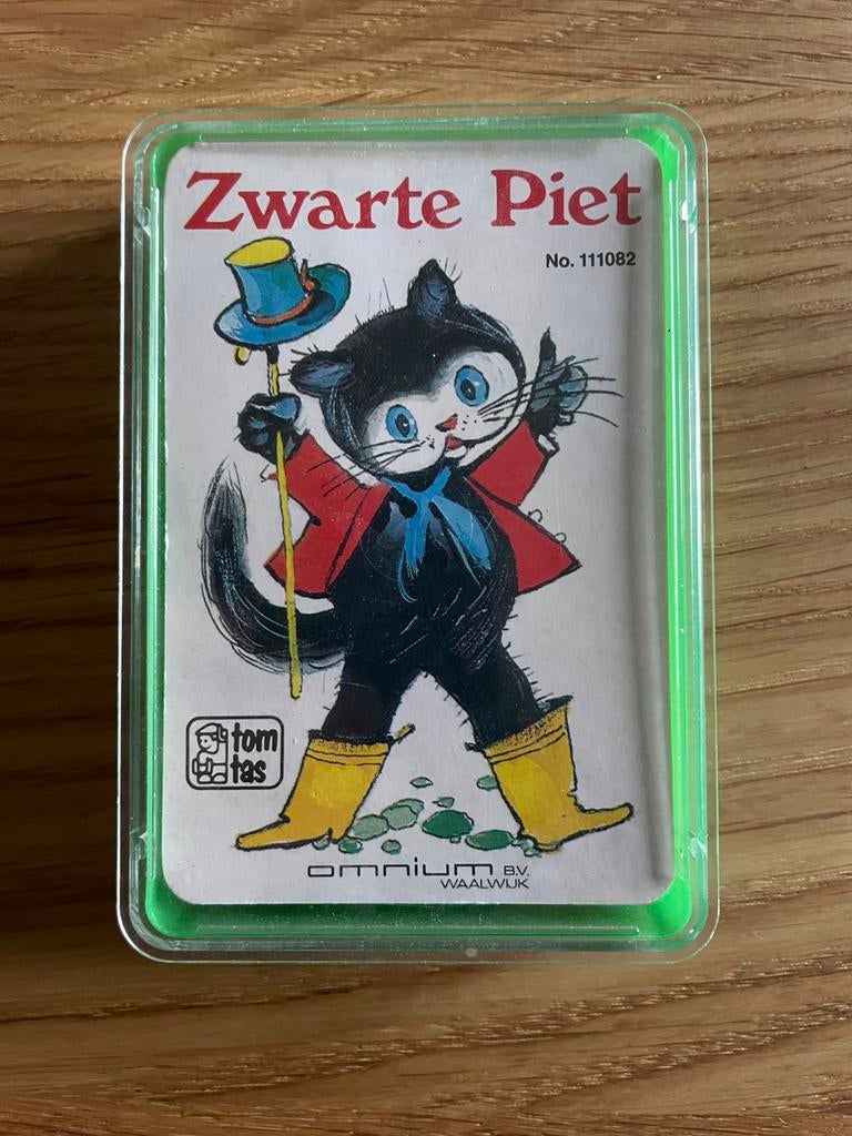 Tk vintage kaartspel, zwarte piet met afbeeldingen v dieren, Ophalen of Verzenden, Speelkaart(en)