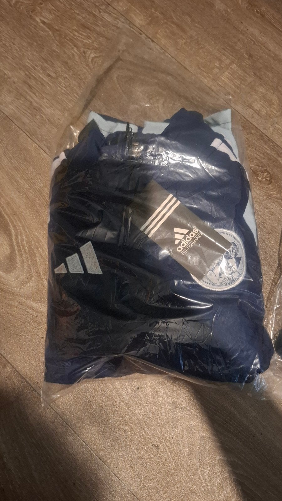 Adidas Ajax trainingspak - Maat 176 en 128, Blauw, Nieuw, Overige maten, Ophalen of Verzenden