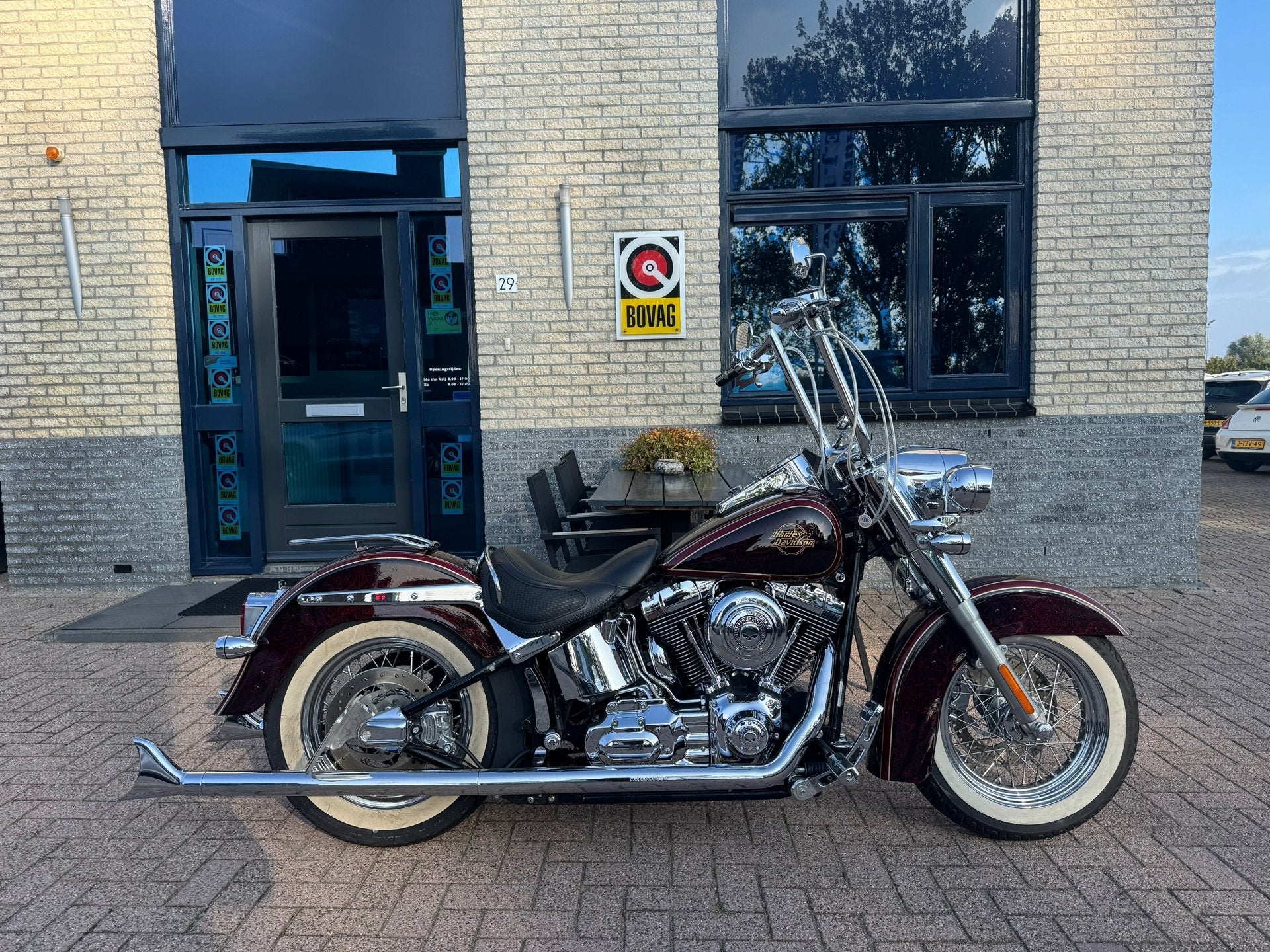 Harley Davidson 96 FLSTN Softail Deluxe - Mexicaanse style, Chopper, Meer dan 35 kW, Handgeschakeld, 1584 cc