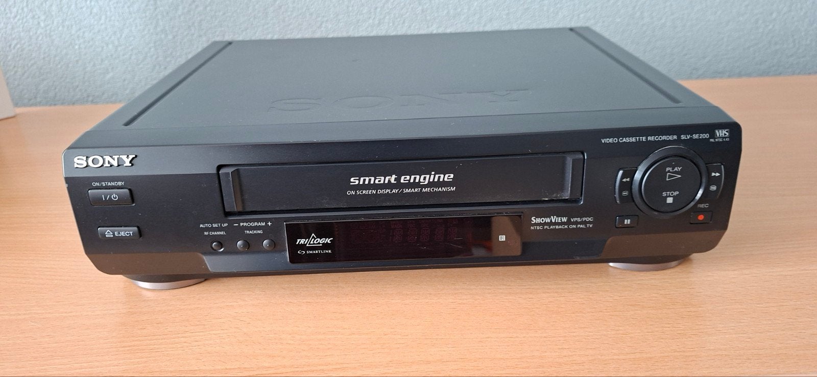 Sony SLV-SE200V1 VHS-speler complete met afstandsbediening, Ophalen of Verzenden, Zo goed als nieuw, VHS-speler of -recorder