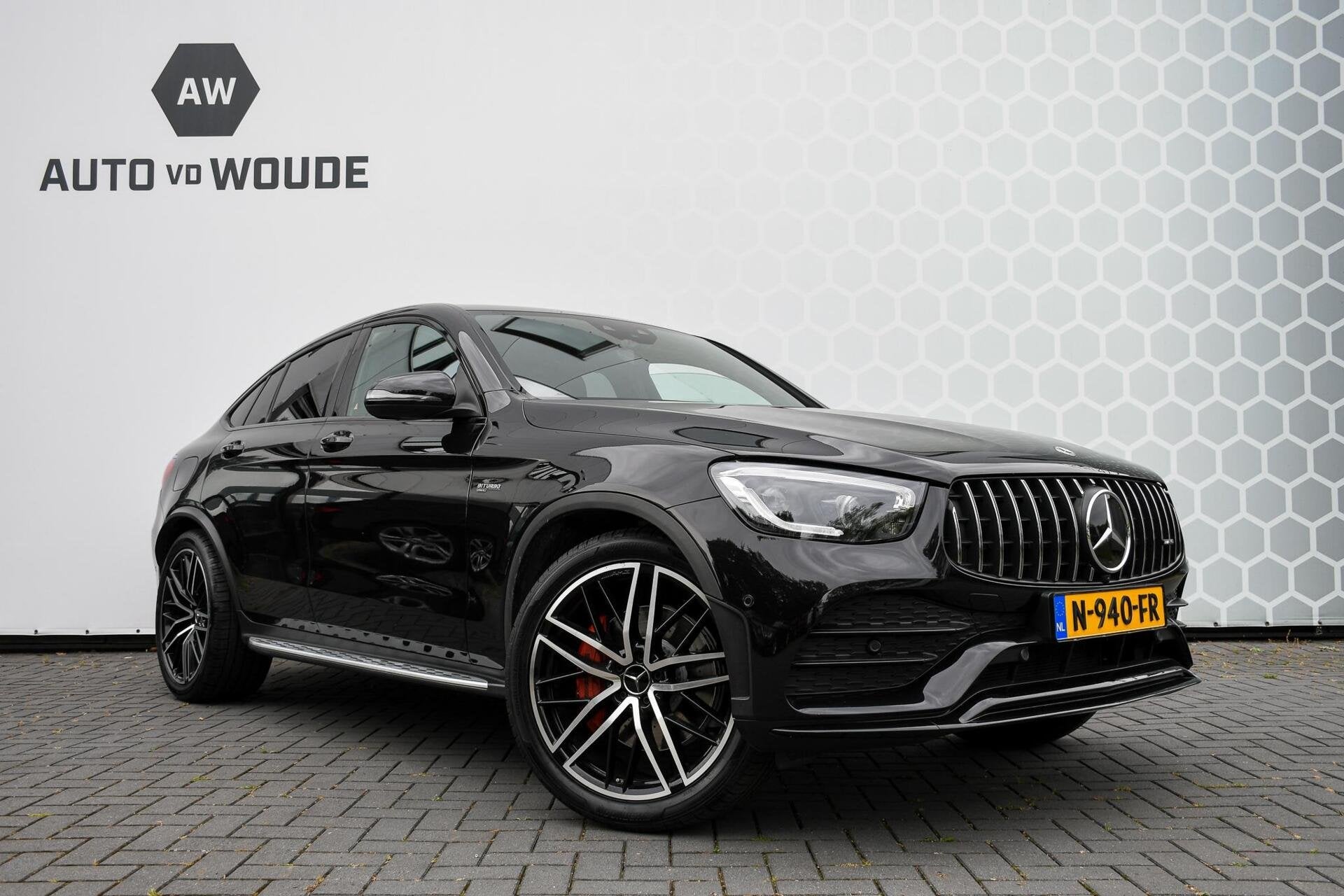 Mercedes GLC-klasse AMG 43 4MATIC Premium Plus 391PK sfeerve, Auto's, Automaat, 1780 kg, Gebruikt, 390 pk
