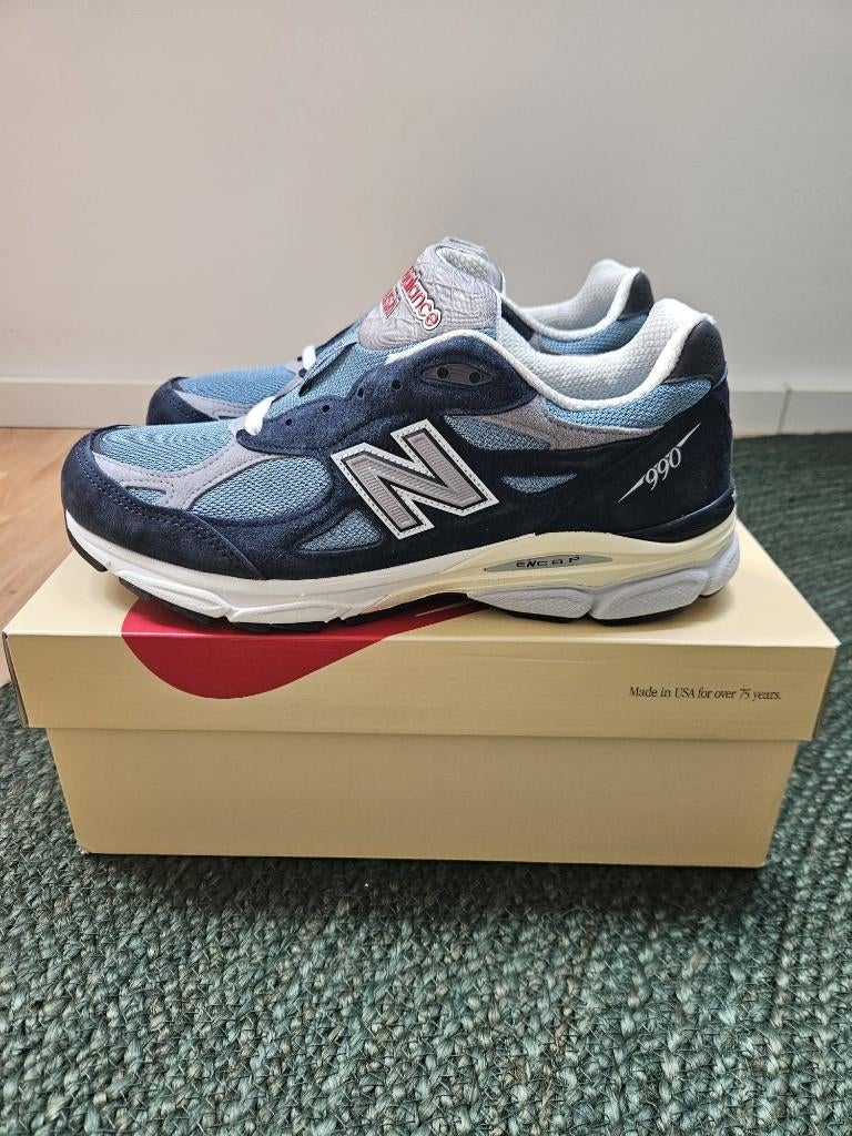 New Balance 990v3 'Navy Castlerock' - Made in USA, New Balance, Blauw, Nieuw, Ophalen of Verzenden