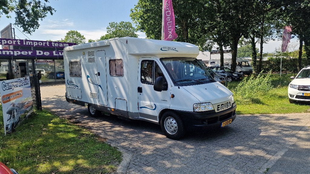 Hymer Eriba Met Face to face zit 128PK, Caravans en Kamperen, Campers, Ringverwarming, Fiat, Tot en met 2, 6 tot 7 meter
