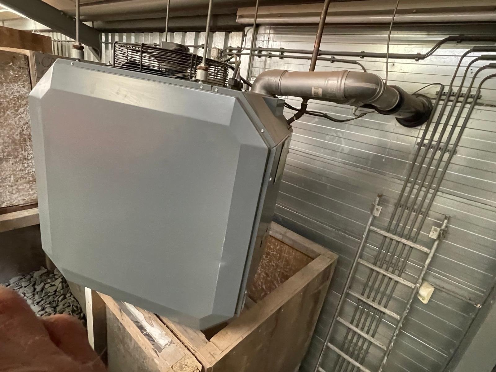 Brink Flair IGX Gasgestookte Luchtverwarmer - Bedrijfshal, Ophalen, Gebruikt, Kachel, 60 tot 150 cm