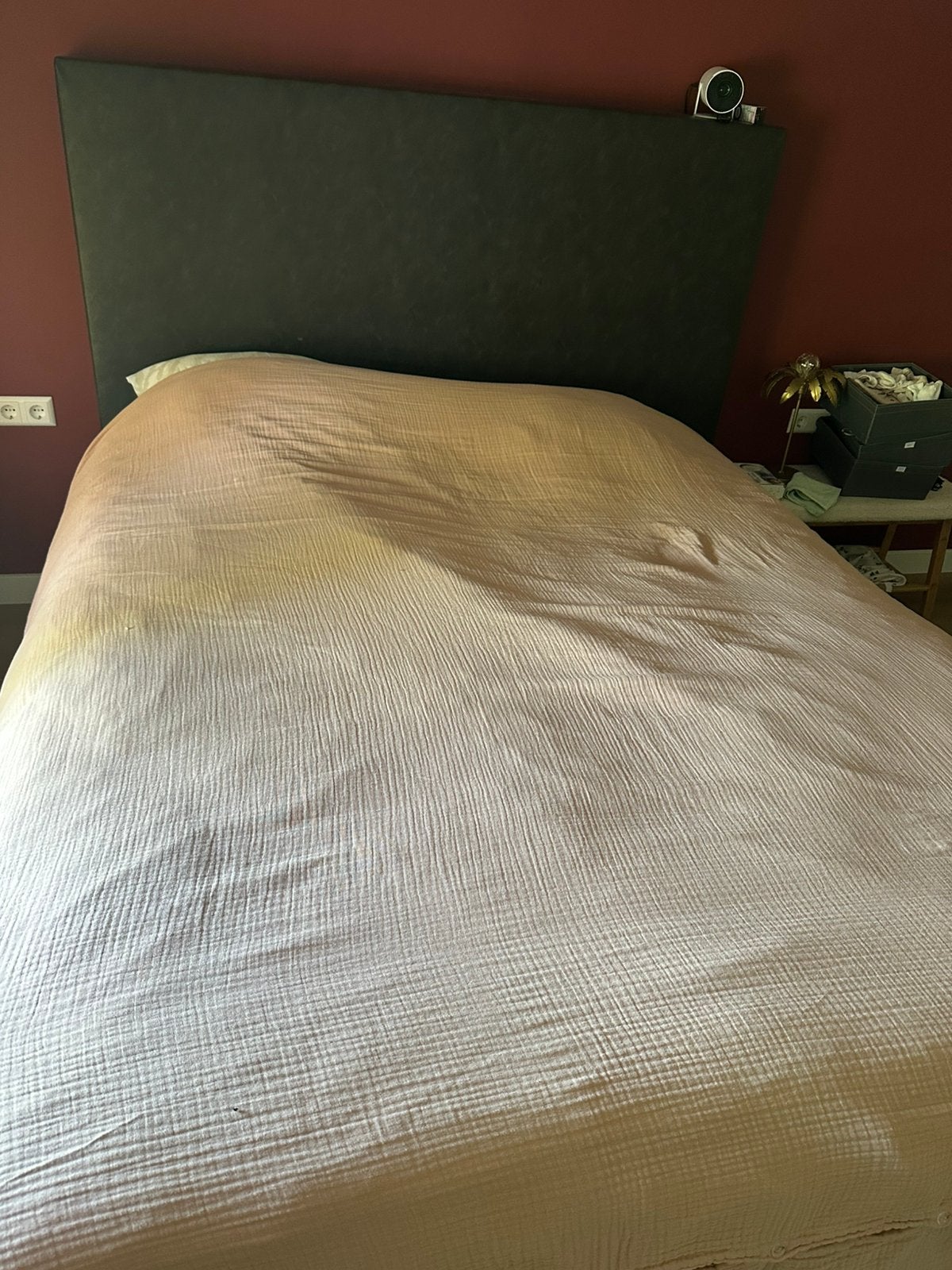 GRATIS boxspring 160x200, Ophalen, Gebruikt, Tweepersoons, 160 cm