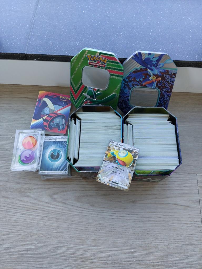 Ongeveer 1000 japanse pokemon kaarten, Ophalen of Verzenden, Meerdere kaarten