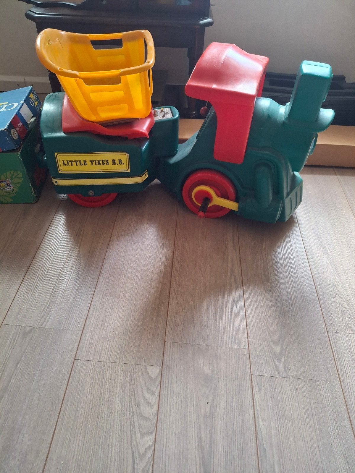 vintage little railroid trein uit jaren 80, Ophalen of Verzenden, Gebruikt