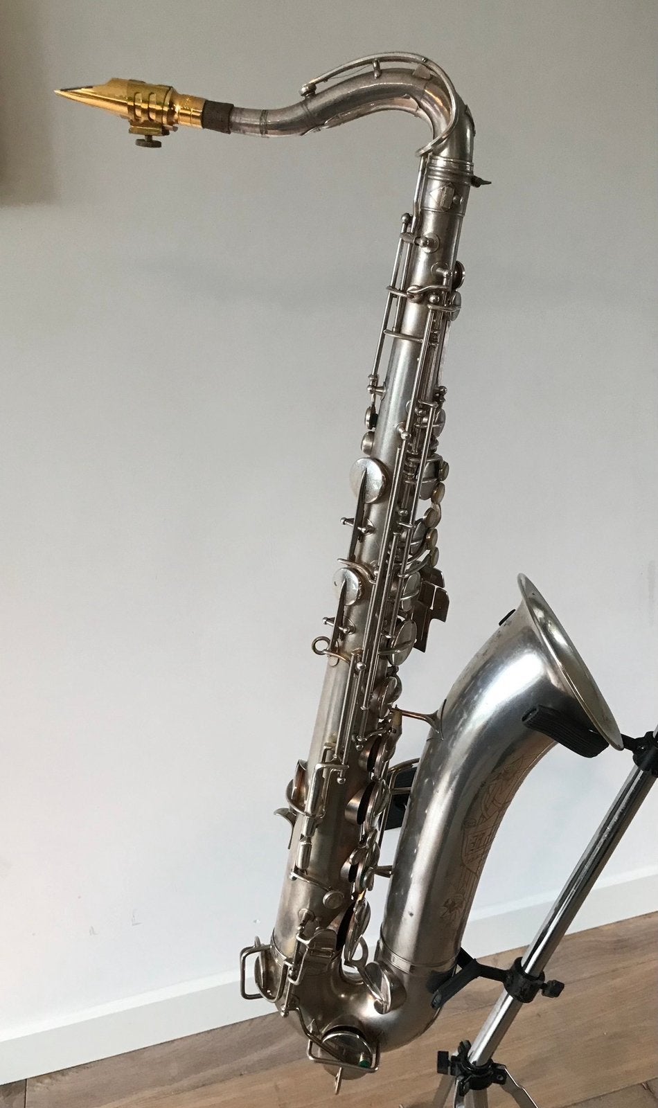 Vintage Holton 240 Tenorsax ‘US’ M.S.+Otto Link 6 Mondstuk, Muziek en Instrumenten, Ophalen, Gebruikt, Tenor, Met koffer
