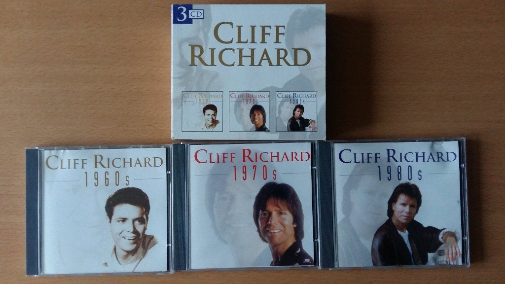 mooie Originele 3 CD Box van Cliff Richard., Ophalen, Gebruikt