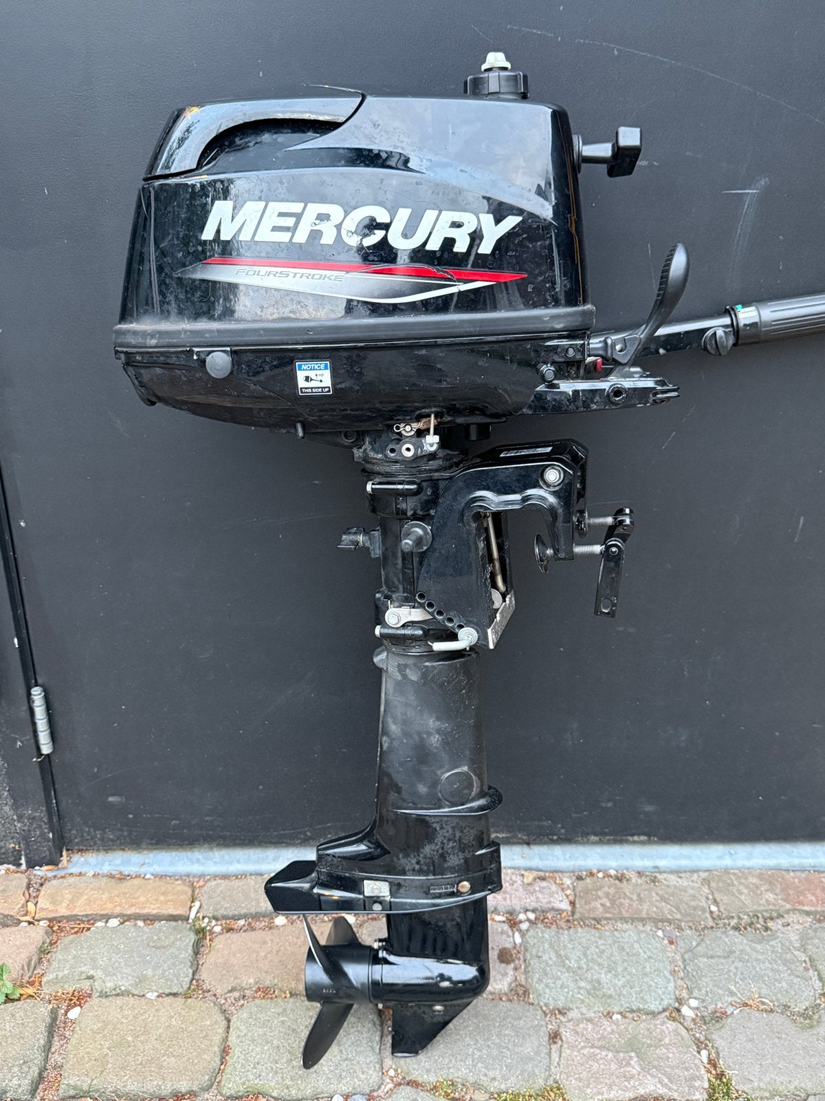 5pk Mercury Kortstaart 2016 4-takt, Watersport en Boten, Ophalen, 5 tot 10 pk, Viertaktmotor, Zo goed als nieuw