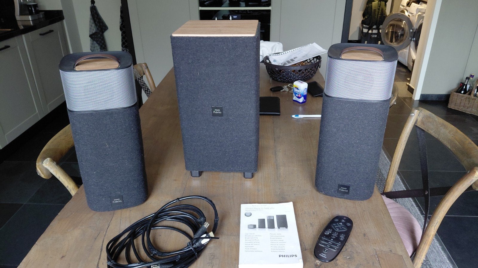 Philips Fidelio Surround Systeem CSS7235Y, Ophalen, Zo goed als nieuw, Overige systemen, Philips