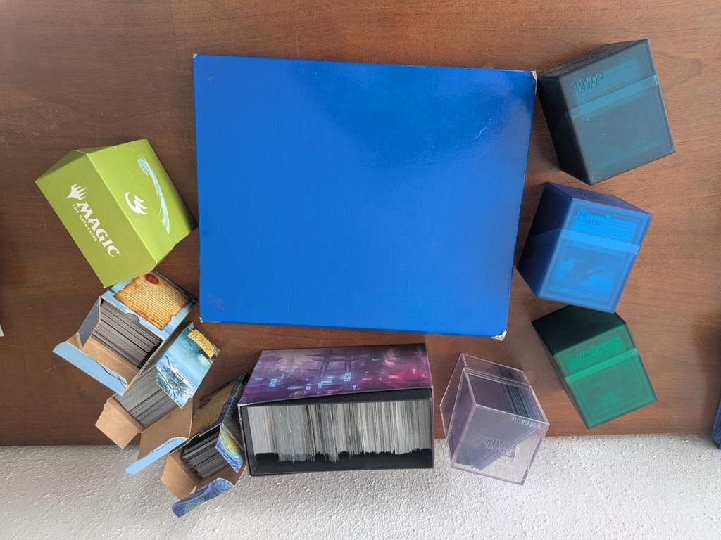 Volledige MAGIC: THE GATHERING verzameling, Ophalen of Verzenden, Zo goed als nieuw, Meerdere kaarten, Foil