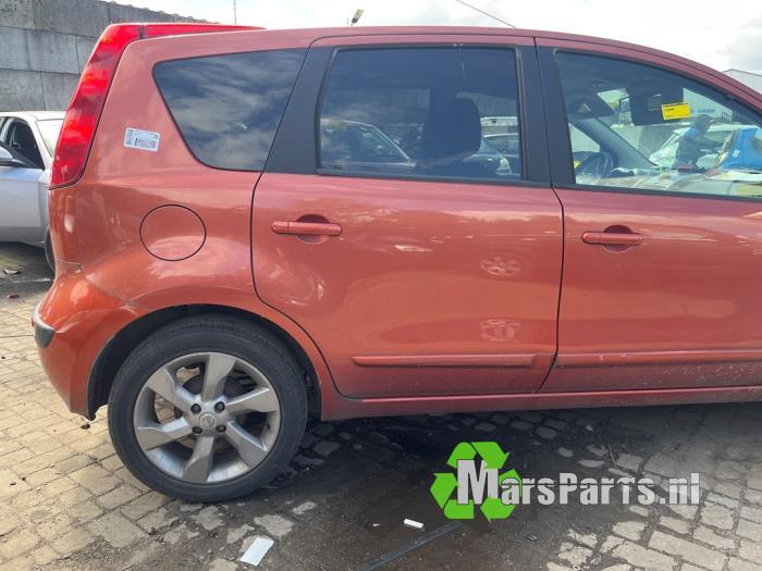 Portier 4Deurs rechts-achter van een Nissan Note, Auto-onderdelen, Gebruikt, -, Deur, -