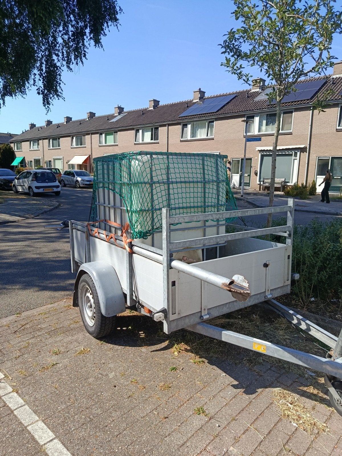 ibc vat 1000 liter, Ophalen of Verzenden, Zo goed als nieuw