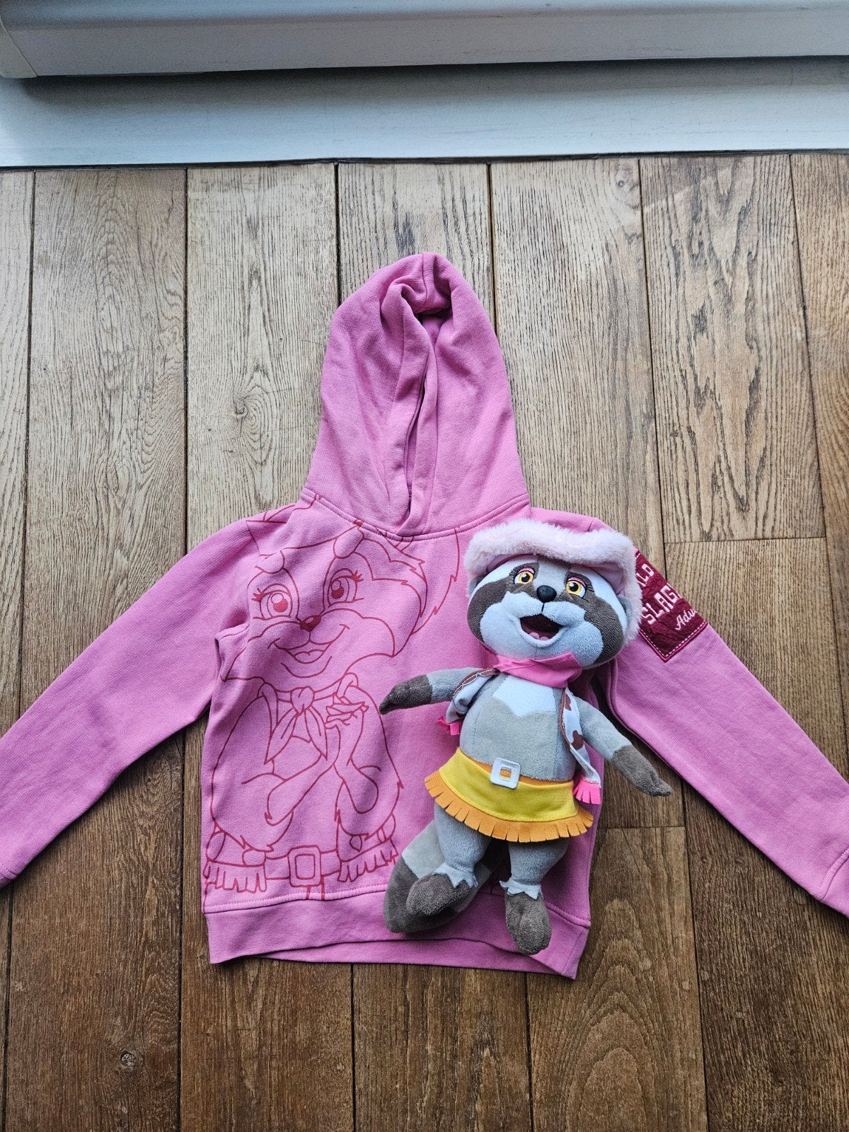 Leuke set  slagharen trui en knuffel, Ophalen of Verzenden, Zo goed als nieuw, Meisje, Trui of Vest