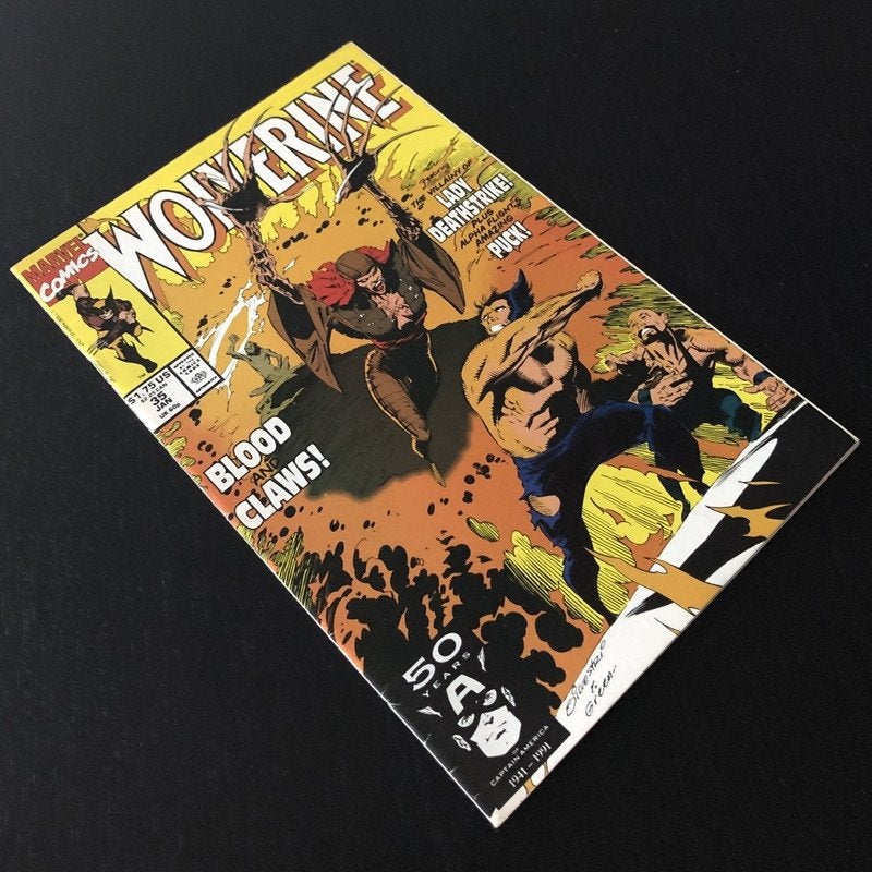 Wolverine Vol.2 #35 (1991) VF (8.0), Eén comic, Amerika, Marvel Comics, Ophalen of Verzenden