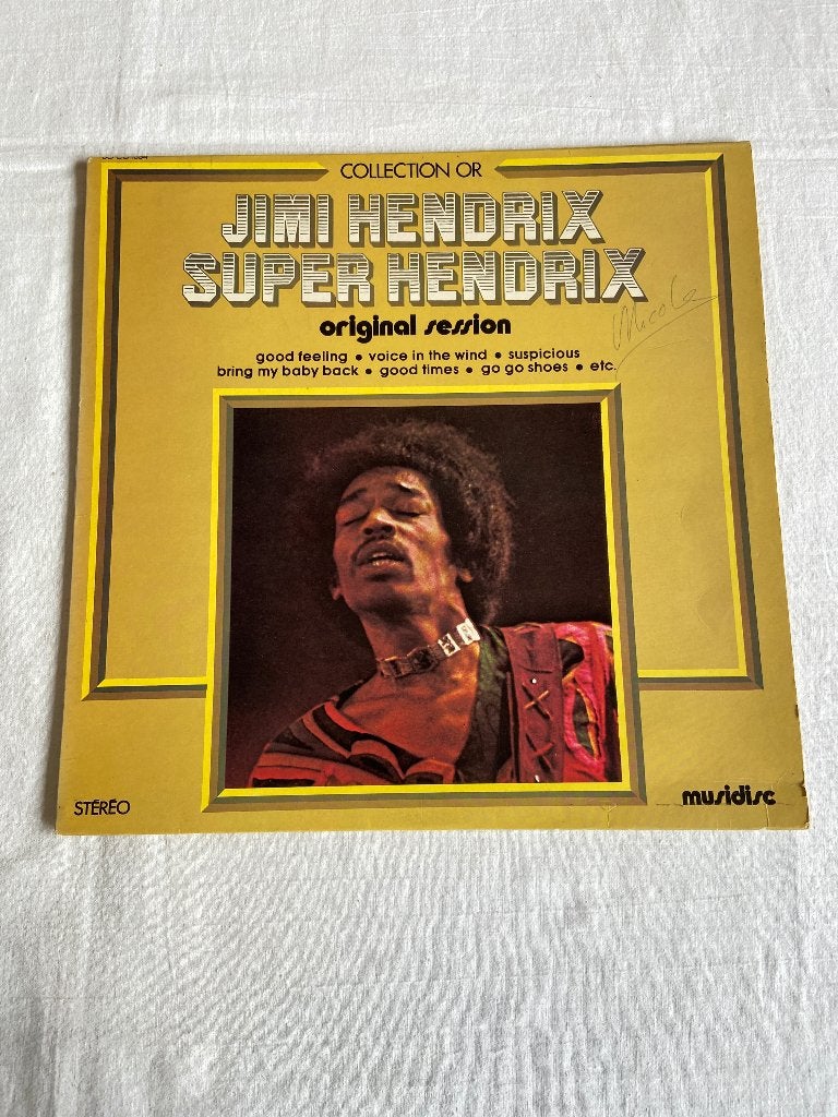 jimi hendrix  - super hendrix, LP, Ophalen of Verzenden, Zo goed als nieuw, Psychedelic Rock