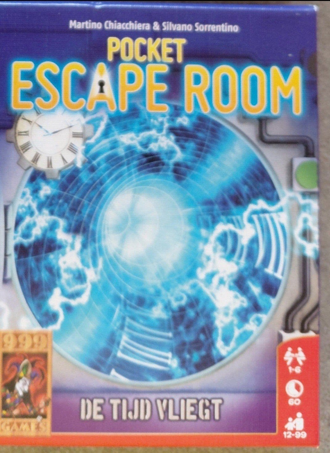 Pocket Escape Room: De Tijd Vliegt, Ophalen of Verzenden, Zo goed als nieuw