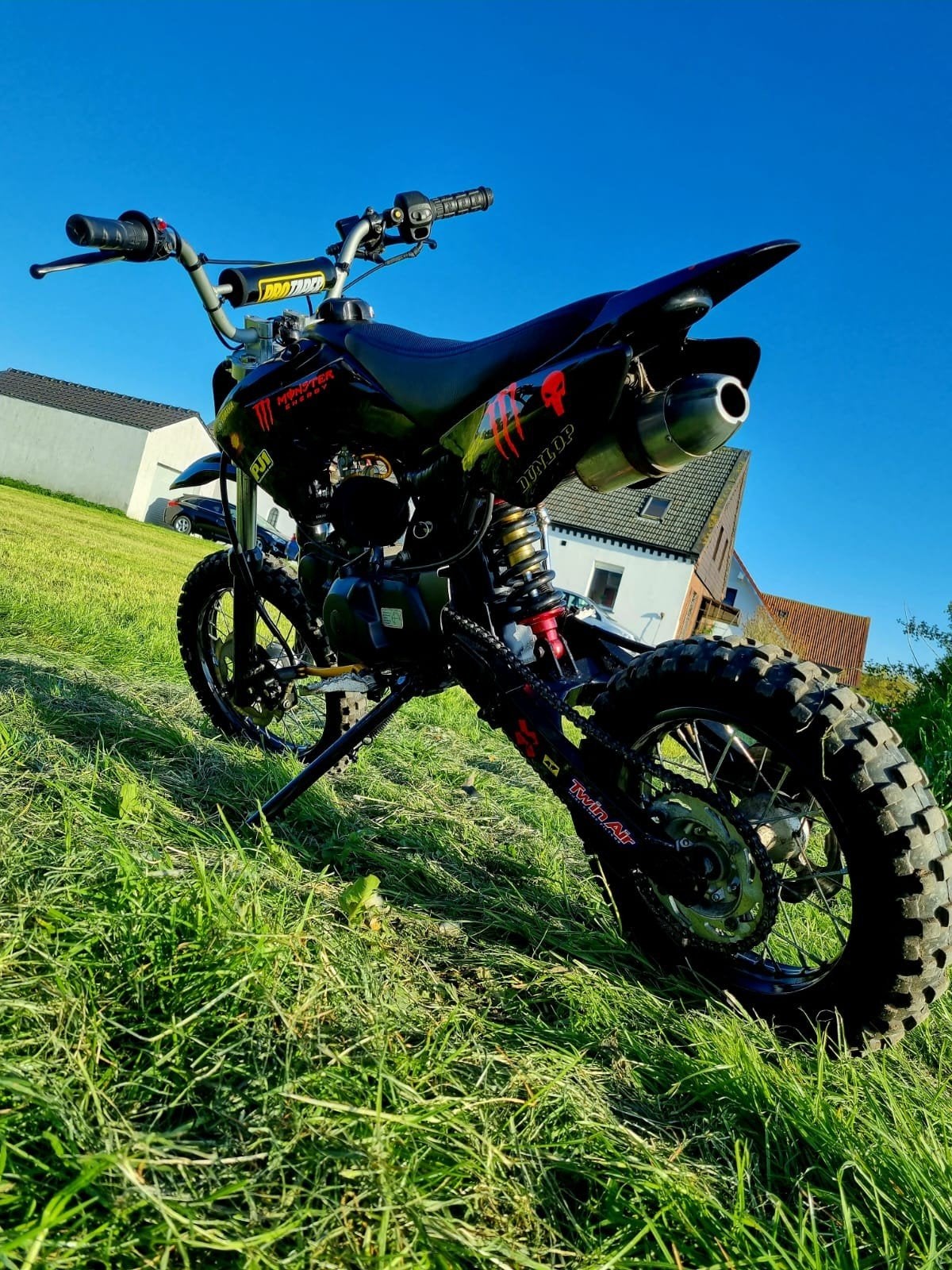 Yamaha dirtbike 125cc 4takt schakel, 120 cc, Yamaha, Ophalen of Verzenden, Zo goed als nieuw