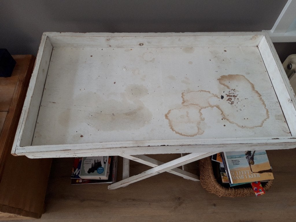 Butlertray - vinted, Ophalen, Gebruikt, Hout, Met opstaande rand