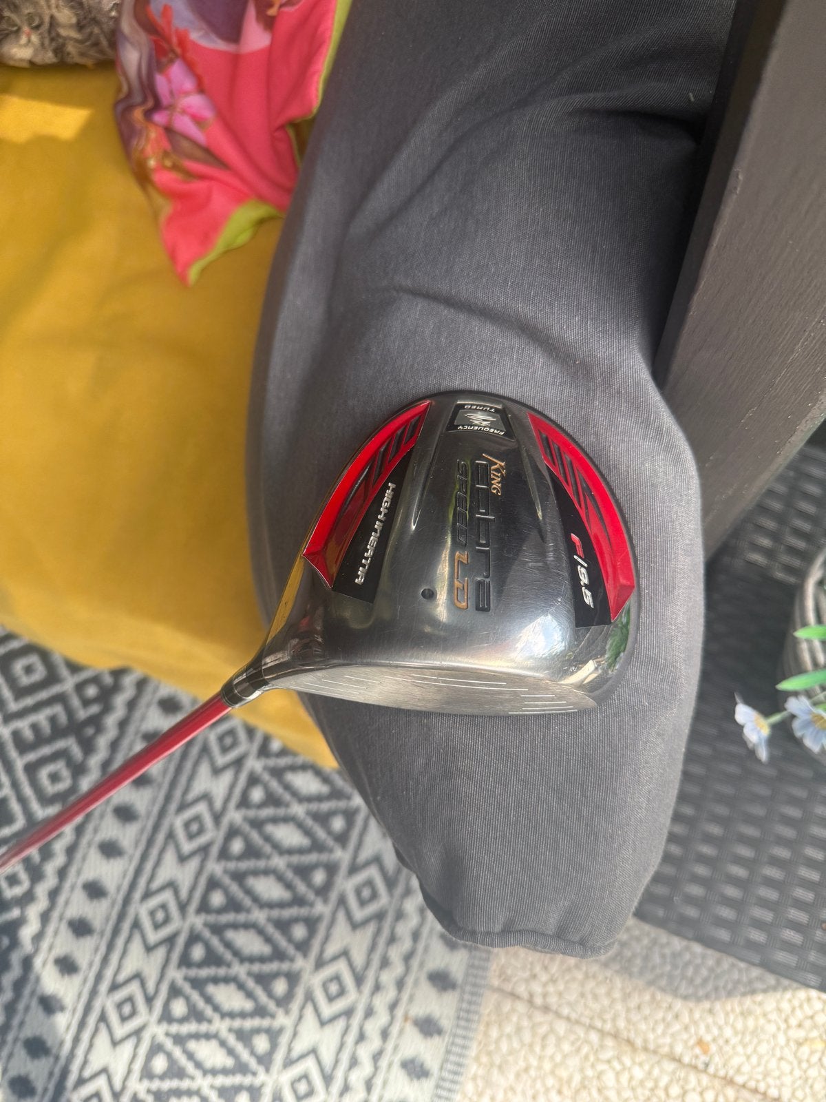 Cobra King Speed LD Driver 9.5 met head cover perfecte staat, Ophalen of Verzenden, Gebruikt, Club, Overige merken