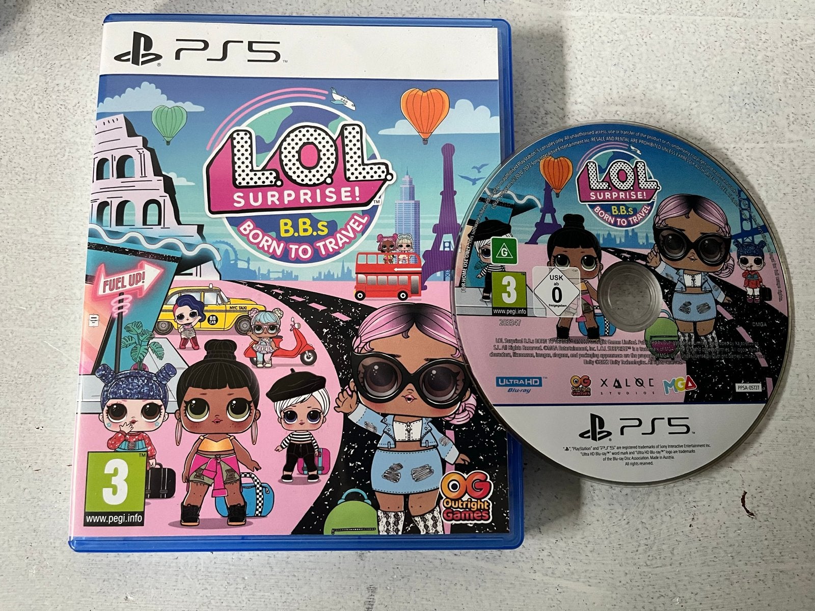 L.O.L. Surprise! B.B.s Born To Travel PS5 Game, Avontuur en Actie, 1 speler, Ophalen of Verzenden, Zo goed als nieuw