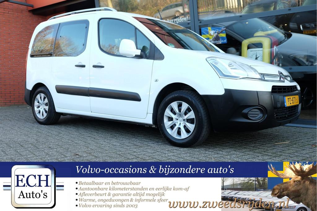 Citroën Berlingo 1.6 e-HDi Rolstoelauto (bj 2014), Auto's, Euro 5, Stof, Gebruikt, 4 cilinders